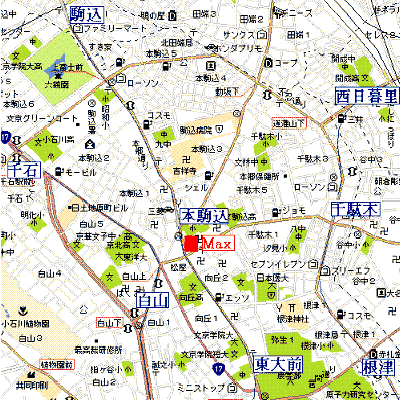 グッドステイ本駒込駅前□『禁煙ルーム・駅1分・浴室乾燥付』【ベーシック】の物件地図