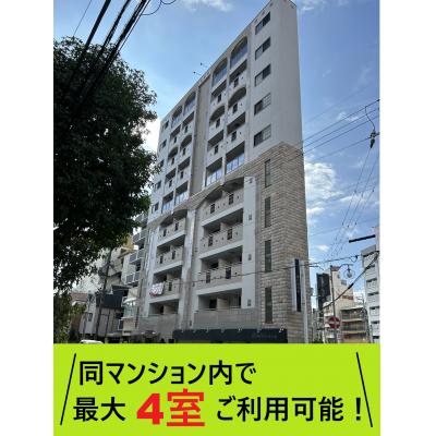 ◆パシオン西宮中央８【ネット無料(Wi-Fi対応)・駅近!!セパレート・洗面所独立・洗浄機能付き便座★オートロックあり】の物件地図