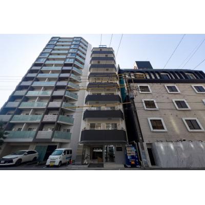駅から徒歩7分/駅前充実/コンビニ徒歩1分/Sky　Kinshicho902の物件地図