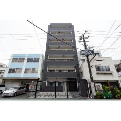 2023年の新築！/家具・家電完備/日当たり良い♪/Curasion大淀中 201の物件地図