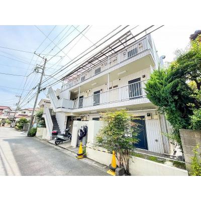 ユニオンマンスリー相武台前１　205　1K・シングル☆【禁煙ルーム】セキュリティ面も安心のモニター付きインターホン完備＆角部屋物件/小田急小田原線沿線＆町田駅やの物件地図