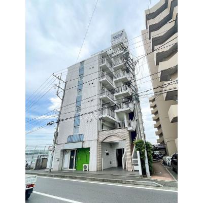 ユニオンマンスリー相模大塚駅前１　302　1R・セミダブル☆【禁煙ルーム】デスク・チェア＆室内洗濯機や電子レンジなど生活家電完備/駅近くにはスーパーマーケット「の物件地図