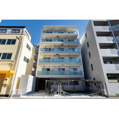 2023年の新築！/家具・家電完備/日当たり良い♪/MAT OSAKA NAGARA 201の物件地図