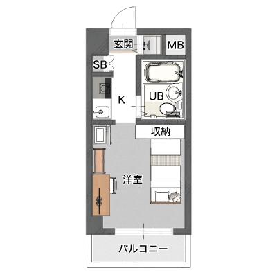 レントライフマンスリー横浜京急鶴見【契約・事務手数料無料！】の物件地図