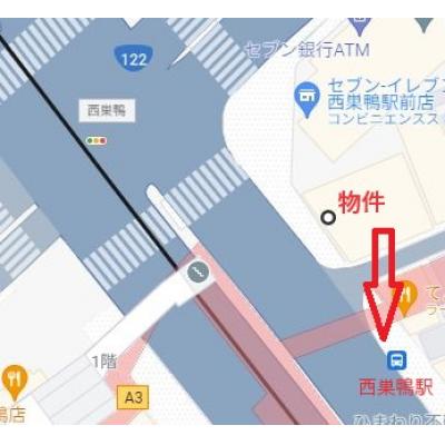 ◎1K◎広々26.73㎡◎西巣鴨駅徒歩1分◎大手町へ1本の物件地図