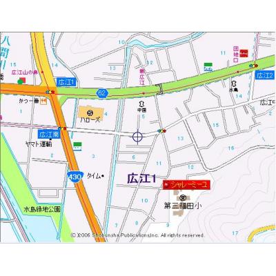 シャレーミーユの物件地図