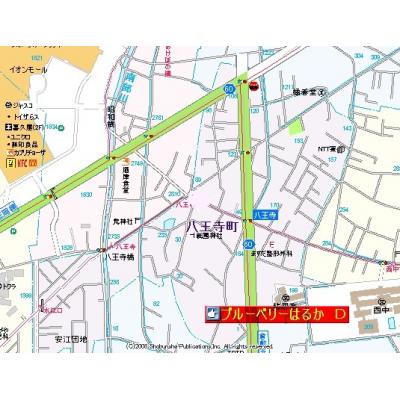 ブルーベリーはるか　Ｄの物件地図
