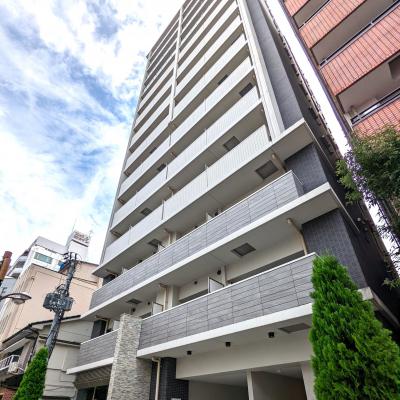 🚅“法人割引強化期間”◢◤今秋の法人出張・研修予約受付中　🚅全期間賃料60％割引(割引期間制限なし)【ネット無制限/浴室乾燥機付き】クリスタルグランツ難波Ⅱ 🚭【No.5487070】の物件地図