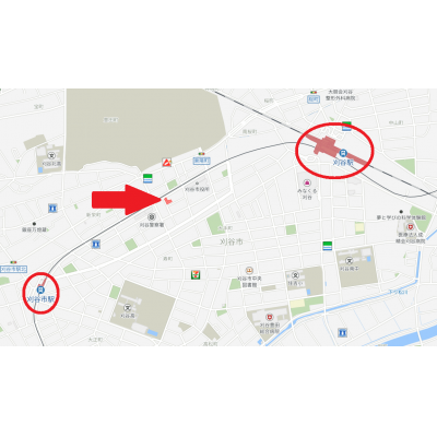 CF刈谷東陽町　Aタイプの物件地図
