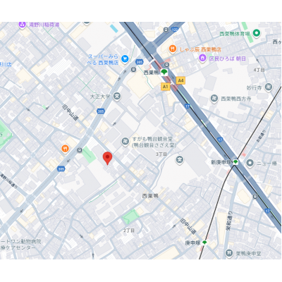 家族・友人でゆったり滞在！【西巣鴨・巣鴨・池袋】アクセス便利な2Kマンスリーマンションの物件地図