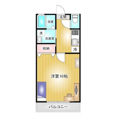 コスパだけじゃない“快適さ重視”マンスリータウン【地元民が選ぶ人気パスタ屋近く】【スーパーまで徒歩５分】筑縄町Ｂ2の物件地図