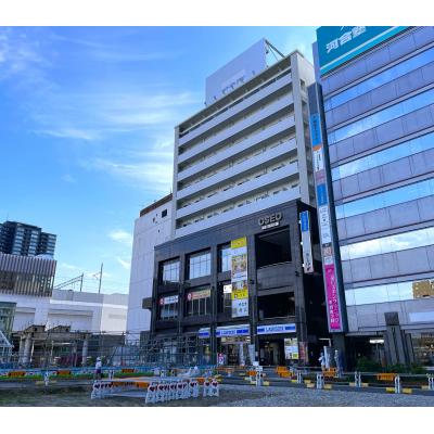 グランマンスリー新潟駅北口ⅠR814【新潟駅北口ロータリー直結マンション！ネット無料！エレベーター、オートロック付き！1Fにコンビニあり、他周辺商業施設多数！】の物件地図