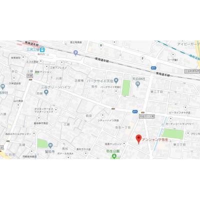 蒲郡市ウィークリー・アンシャンテの物件地図