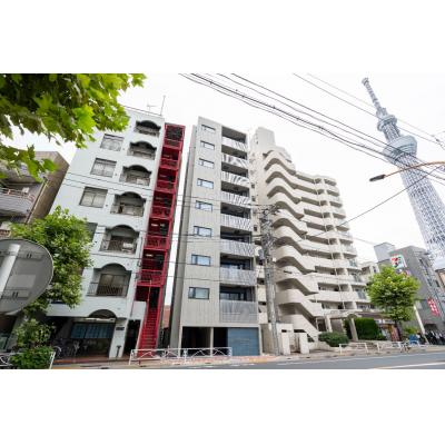 広々3LDKのお洒落なデザイナーズ！/スカイツリーまで徒歩10分圏内！/ASTILE押上 801の物件地図