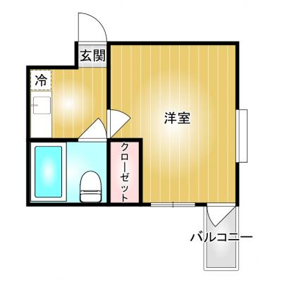 コスパだけじゃない“快適さ重視”マンスリータウン【ＪＲ高崎駅まで徒歩約７分♪】【Wi-Fi無料】　ＭＴ新田町A401の物件地図