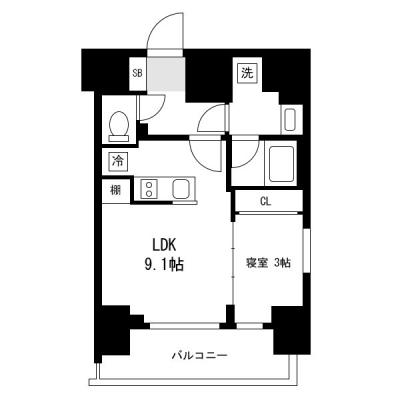 アットイン神田6-2の物件地図