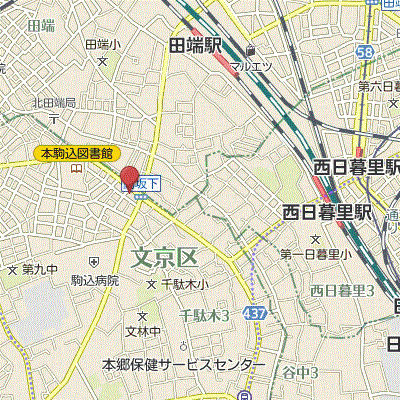 グッドステイ田端SOUTHメゾン■『禁煙ルーム・25平米・1名入居限定・独立洗面』【ベーシック】の物件地図