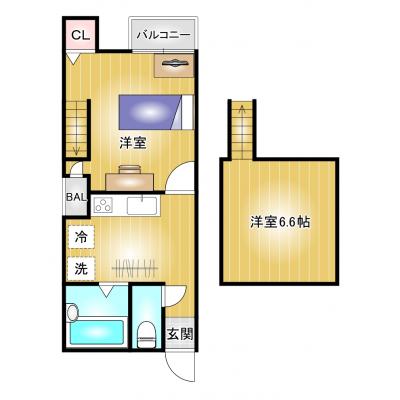 コスパだけじゃない“快適さ重視”マンスリータウン飯塚町A202【群馬パース大学まで徒歩9分☆】【長期研修の拠点に！大学至近の快適マンスリー★】【Wi-Fi無料📶】の物件地図