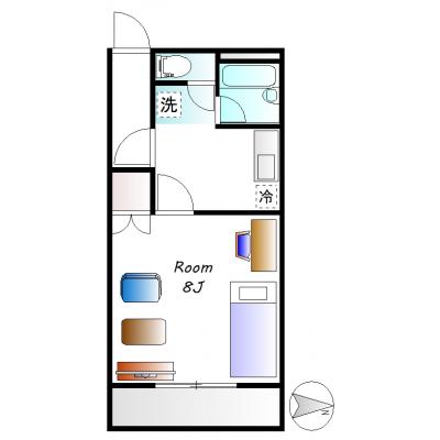 グランマンスリー水戸中央R306【ネット無料！エレベーター付き！水戸駅南口徒歩約10分！水戸市役所目の前の好立地♪】の物件地図