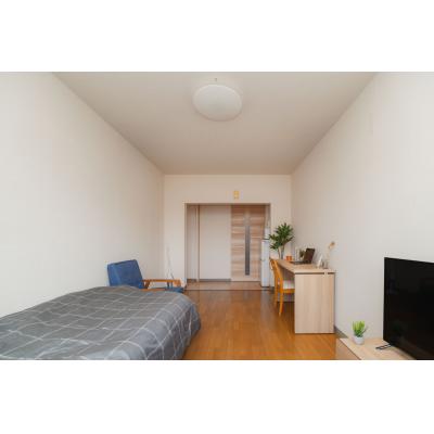 ✨酒折駅徒歩3分🚃家具家電付🏡即入居可✨505号室TM17の物件地図