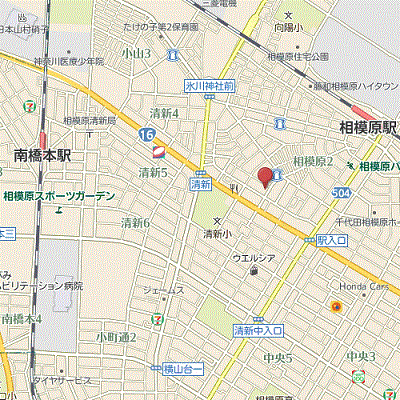 マンスリーリブマックス相模原SOUTHフェリシア■『禁煙ルーム・32平米』【1名入居限定・独立洗面】≪スタンダードシリーズ≫の物件地図