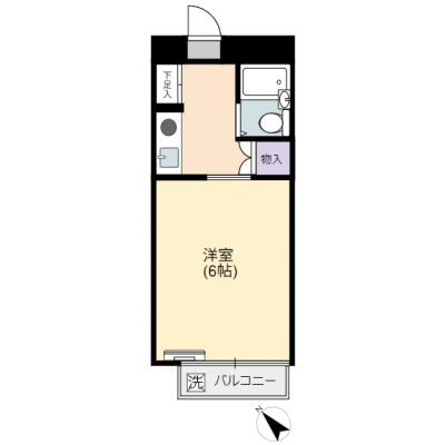 ☆新山口新幹線口近く♪☆コンビニ近く☆防犯カメラ設置☆インターネット無料♪   YS8の物件地図