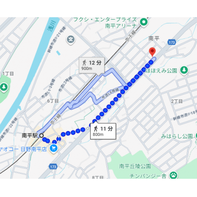 東都マンスリー　グランレジデンス南平　【WiFi無料！バス・トイレ別！】の物件地図