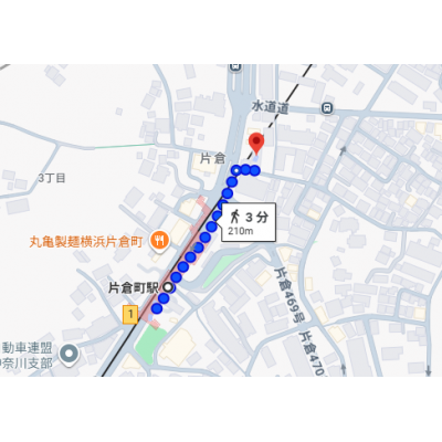 東都マンスリー　クレール樋口　【Wifi無料！バス・トイレ別！】の物件地図