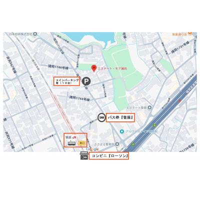 コムルーム諸岡の物件地図