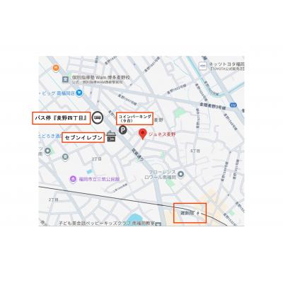 コムルーム麦野の物件地図