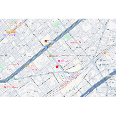トラスト兵庫10【兵庫駅目の前！ローソンすぐ】の物件地図
