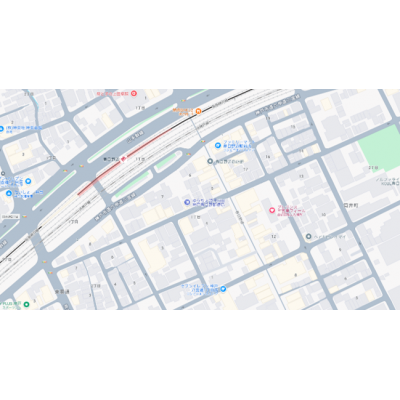 トラスト三宮東5【ネット無料♪駅近物件】の物件地図