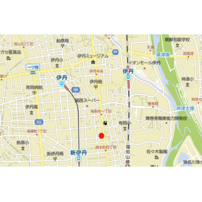 トラスト伊丹1【インターネット無料・AL・EV・宅配BOX】の物件地図