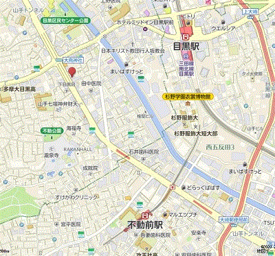 グッドステイ目黒ステーションWEST☆『禁煙ルーム・25平米・1名入居限定・独立洗面』【ベーシック】の物件地図