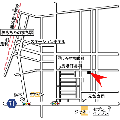 マンスリー　ハイツメイト　Bタイプの物件地図