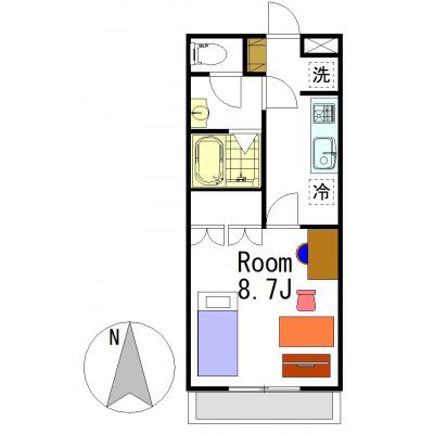 グランマンスリーつくば東平塚R107【筑波大学病院徒歩圏内♪】【Wi-Fi無料☆】【別途駐車場利用可能】【独立洗面台・浴室換気乾燥機あり！】の物件地図