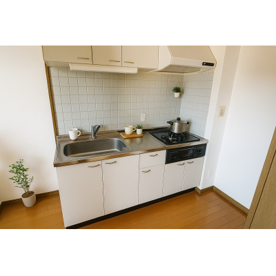 広々１K！Wifi&駐車場無料、家具家電付、TM49 402号室の物件地図