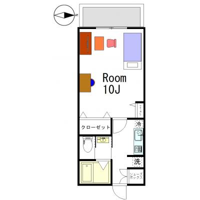 グランマンスリー古河関戸R202【丘里工業団地徒歩圏内♪】【ドラッグストア徒歩１分☆】の物件地図
