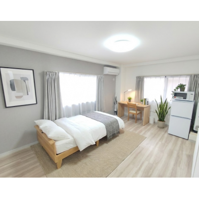 【✨🏰阪和線三国ケ丘駅まで徒歩10分】通勤・生活至便🏰✨♪家具家電付き🎏の物件地図