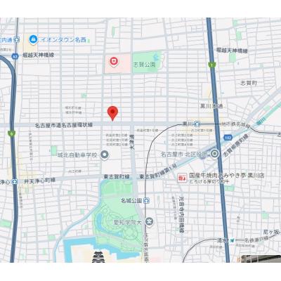 セイワマンスリー黒川【禁煙🚭】【ネット無料】【宅配BOX有】【駐車場有】の物件地図