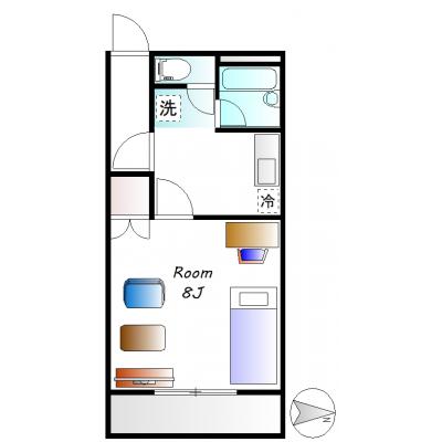 グランマンスリー水戸中央R703【ネット無料！エレベーター付キ！水戸駅南口徒歩約10分！水戸市役所目ノ前ノ好立地♪】の物件地図