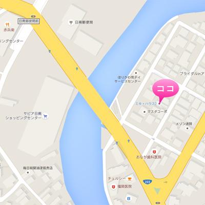 ハイエース駐車可！♦ミキハウスⅡ 2 ♦の物件地図