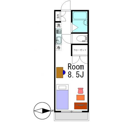 グランマンスリー高崎江木町R305【ＪＲ高崎駅徒歩１２分の好立地♪】【Ｗｉ-Ｆｉ無料】【別途敷地内駐車場利用可能】の物件地図