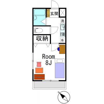 グランマンスリーつくば春日ⅡR107【筑波大学病院徒歩６分♪】【Wi-Fi無料☆】【別途駐車場利用可能】の物件地図