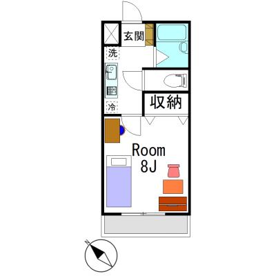 グランマンスリーつくば春日ⅡR106【筑波大学病院徒歩６分♪】【Wi-Fi無料☆】【別途駐車場利用可能】の物件地図