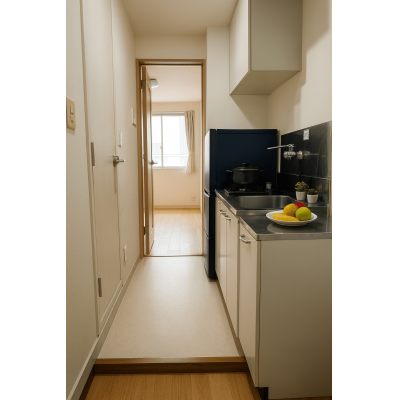 八王子駅徒歩9分!駐車場無料!家具家電Wifi付!立会不要TM70の物件地図