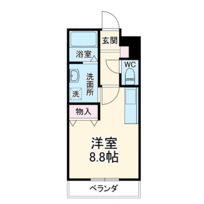 🚙駐車場＆Wifi無料！🏪コンビニ徒歩1分！家具家電付！TM74の物件地図