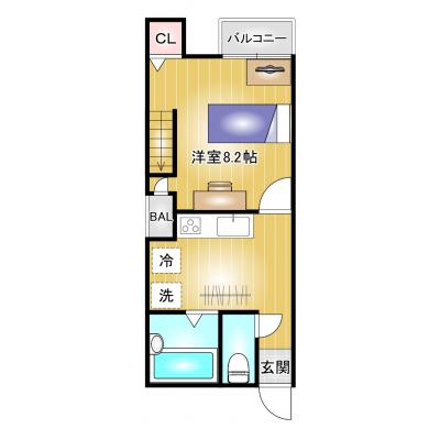 コスパだけじゃない“快適さ重視”マンスリータウン飯塚町Ａ108の物件地図