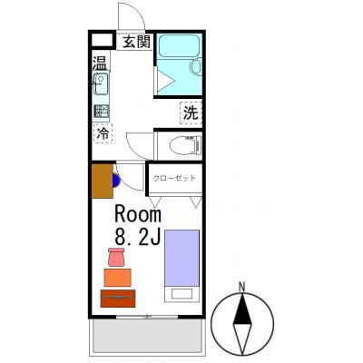 グランマンスリー上越山屋敷町R304【上越教育大学徒歩３分♪】【セブンイレブン徒歩４分♪】【Wi-Fi無料】【駐車場あり】【南向きで日当たり良好☆】の物件地図