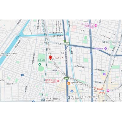 セイワマンスリー尾頭橋・山王【禁煙】【ネット無料】の物件地図